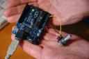 Arduino with potentiometre